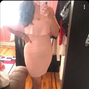 Never been worn blush pink dress